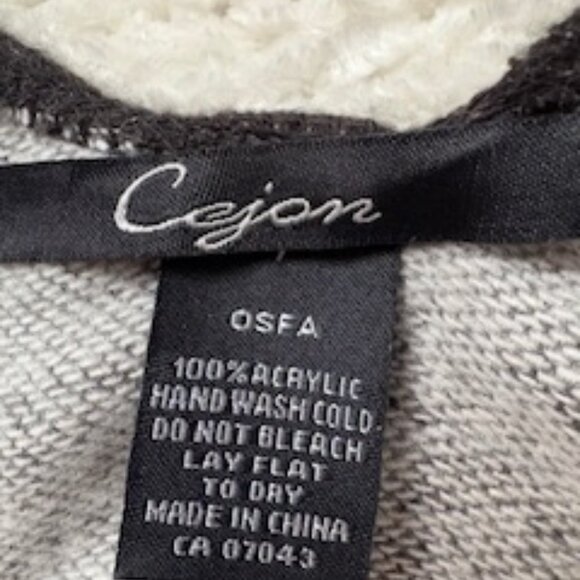 Acrylic Cape Scarf - Picture 3 of 3